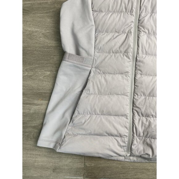 Lululemon Down For it All  Lavender Sz 8 Puff Vest Goose Down Zip Pockets Luxury - Picture 10 of 12